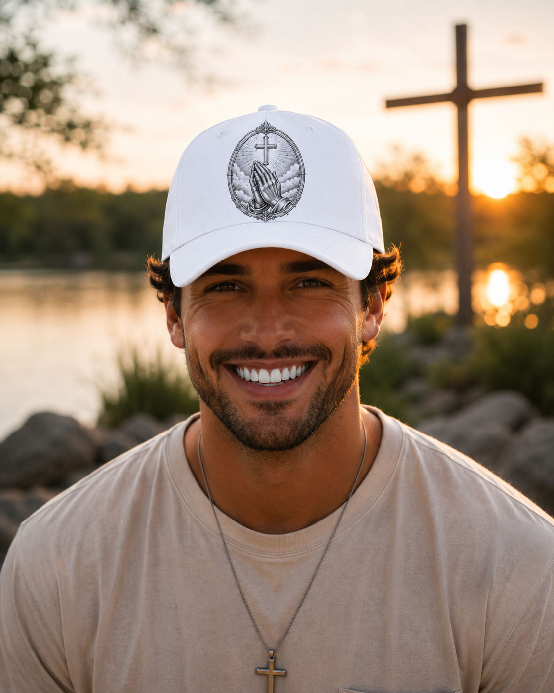 Prayer Hands Hat