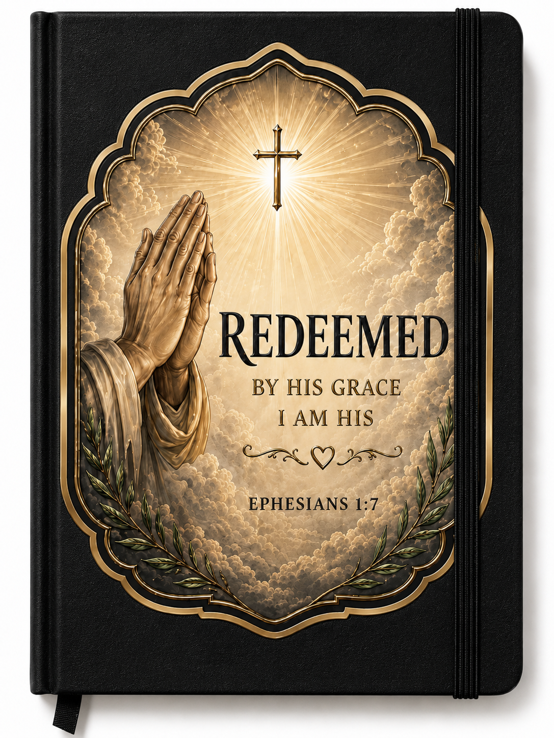 Redeemed Journal - Prayer Prayer Black