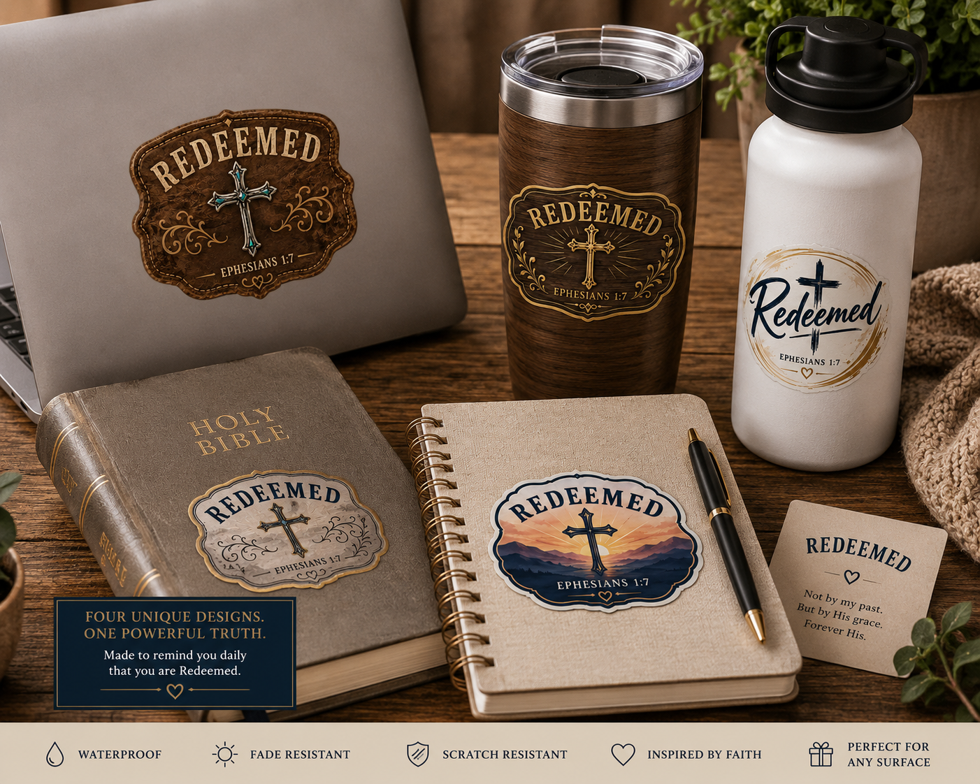 Redeemed Sticker