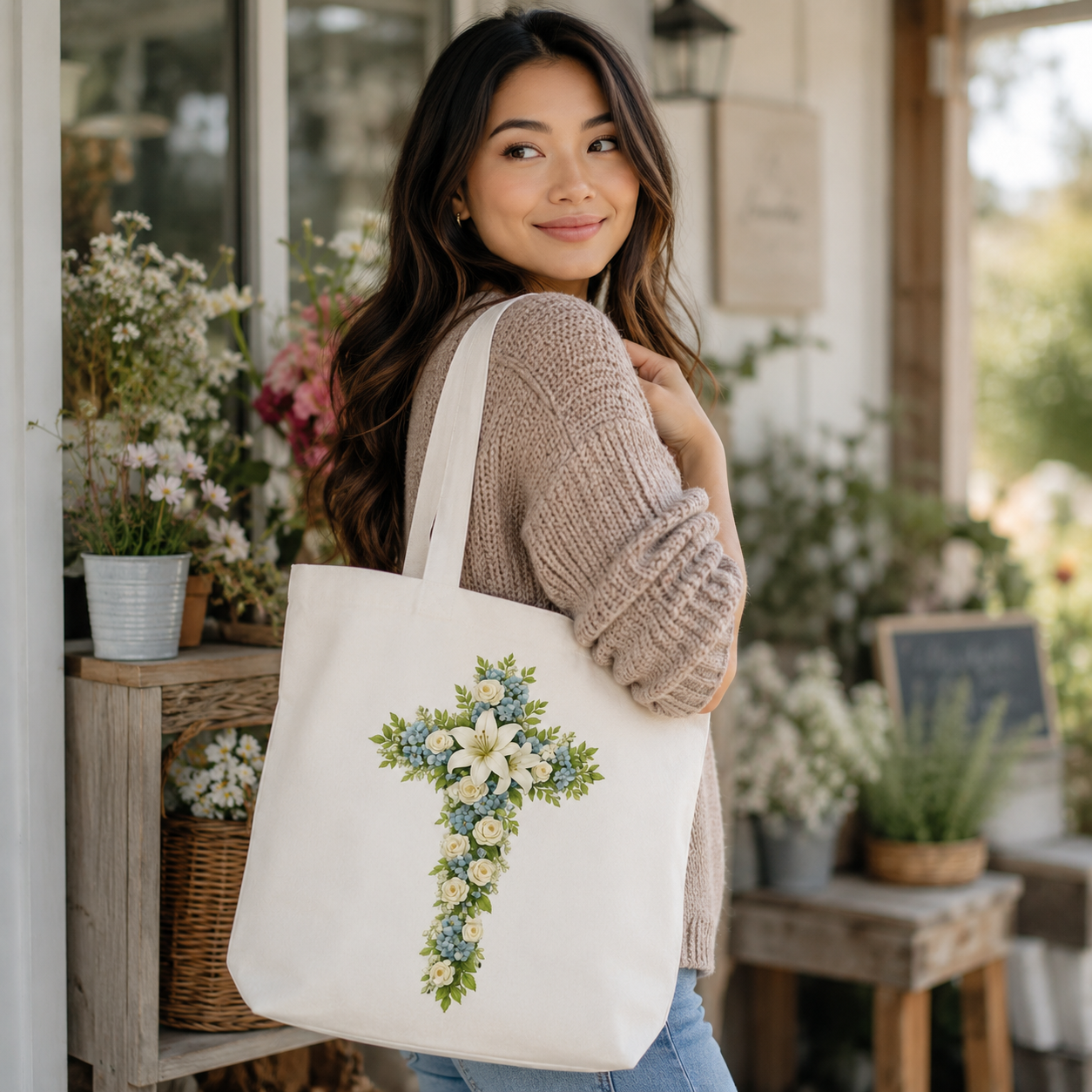 Thankful In Every Season Tote Bag